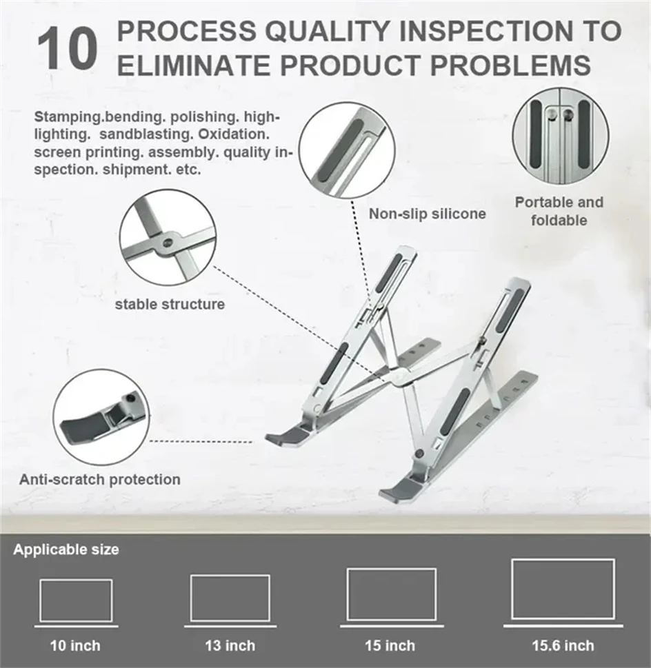Support pliable pour ordinateur portable – Image 3